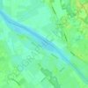 Meuse topographic map, elevation, terrain