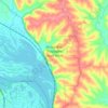 Mississippi Palisades State Park topographic map, elevation, terrain