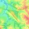 Greater Glider Conservation Area topographic map, elevation, terrain