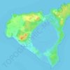 Nomuka topographic map, elevation, terrain