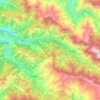 Lukum Khola topographic map, elevation, terrain