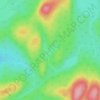Lac Culotte topographic map, elevation, terrain