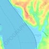 Jones Island topographic map, elevation, terrain