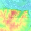 Jenny Newman Dam topographic map, elevation, terrain