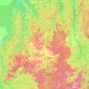 Rio Acari topographic map, elevation, terrain