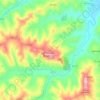 Fiume Uso topographic map, elevation, terrain