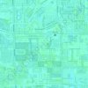 Hillsboro Pines topographic map, elevation, terrain