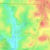 Jackson Lake topographic map, elevation, terrain