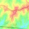 Waco topographic map, elevation, terrain