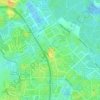 Yishun Neighbourhood Park topographic map, elevation, terrain