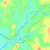 Palico River topographic map, elevation, terrain
