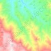 Mission Ridge topographic map, elevation, terrain