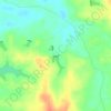 Lake Dewitt Dam topographic map, elevation, terrain