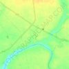 Ranasan topographic map, elevation, terrain