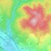 Stará Klenová topographic map, elevation, terrain