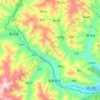Min River topographic map, elevation, terrain