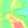 Vaughn topographic map, elevation, terrain