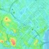 Rochor Canal topographic map, elevation, terrain