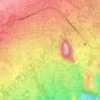 Rwebeya topographic map, elevation, terrain