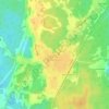 Новохованск topographic map, elevation, terrain