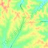 Oddville topographic map, elevation, terrain