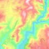 Vallecito topographic map, elevation, terrain