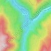 Clackamas River topographic map, elevation, terrain