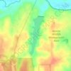 Amelia Lake topographic map, elevation, terrain