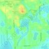 Tioga Lake topographic map, elevation, terrain