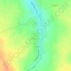 Dubovyky topographic map, elevation, terrain