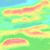 Rocky Lake topographic map, elevation, terrain