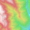 Doklam topographic map, elevation, terrain