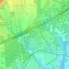 Eastport South Manor Athletic Complex topographic map, elevation, terrain