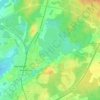 England topographic map, elevation, terrain