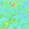 Rio Benevente topographic map, elevation, terrain