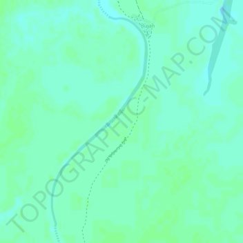 Foelsche River topographic map, elevation, terrain