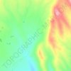 Hungry Valley topographic map, elevation, terrain