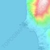 Charco del Cieno topographic map, elevation, terrain