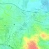 sunnam cheruvu topographic map, elevation, terrain