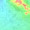 Tucson Estates topographic map, elevation, terrain