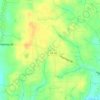 Erwin Pond topographic map, elevation, terrain