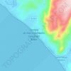Playa de Atlanterra topographic map, elevation, terrain