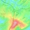 Rue Caucherie topographic map, elevation, terrain