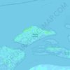 Woody Island topographic map, elevation, terrain