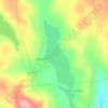 Lake Carey topographic map, elevation, terrain
