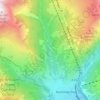 Valle del Frejus topographic map, elevation, terrain