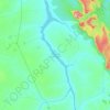 Barragem do Apertado topographic map, elevation, terrain