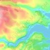 Ванино topographic map, elevation, terrain
