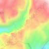 Vikos topographic map, elevation, terrain