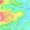 Colonia Vista Hermosa topographic map, elevation, terrain